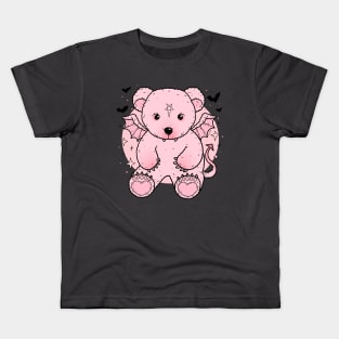 Bat Teddy Bear Kids T-Shirt